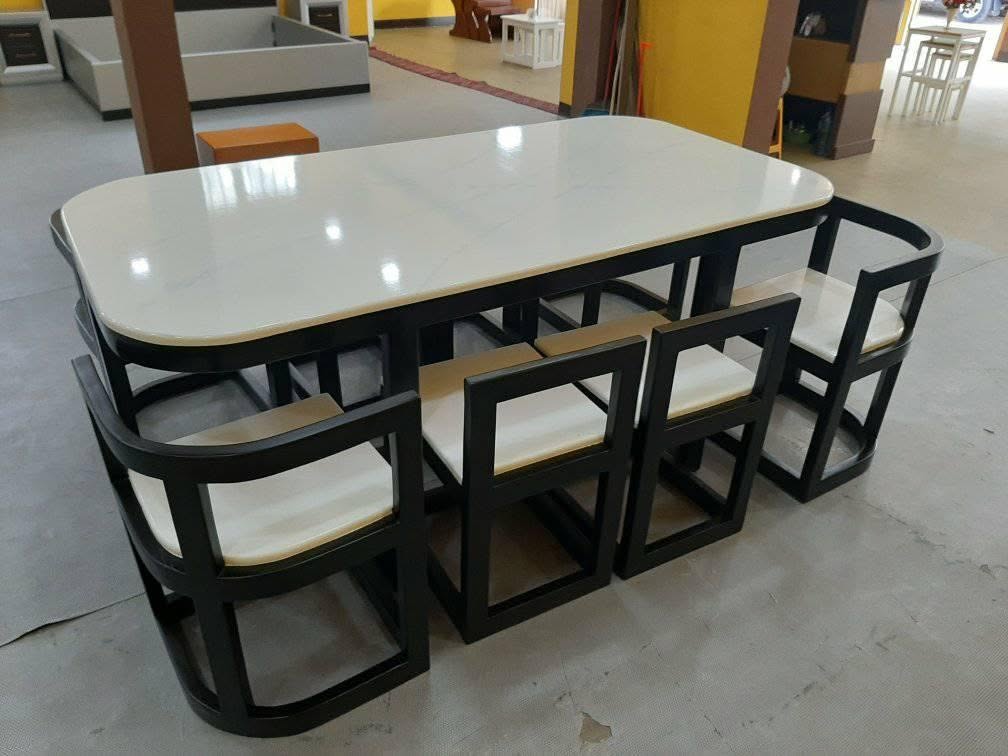 Contemporary Hardwood Set